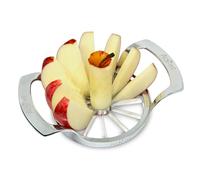 ADAM Stainless Steel Apple Slicer, Kitchen Tool for Fruit Preparation, 12 Pieces Cutting Pattern, Durable, Versatile and Easy to Clean (Apple Slicer)