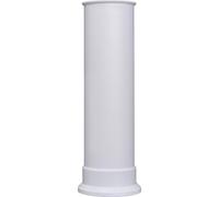 Adam Straight Decorative Stove Pipe in White