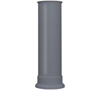 Adam Straight Decorative Stove Pipe in Grey