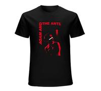 Adam & The Ants Kings Vintage T Shirt Short Sleeve Funny Top Black 3XL