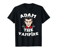 ADAM The Vampire T-Shirt Halloween Simple Costume T-Shirt