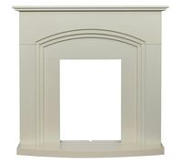 Adam Truro Fireplace in Cream, 41 Inch