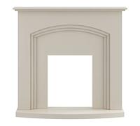 Adam Truro Fireplace in Cream, 41 Inch