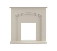 Adam Truro Fireplace In Cream, 41 Inch