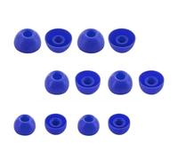 Adam Victor 6 Pairs Replacement Earbuds Tips Silicone Eartips Compatible with Beat Studio Buds + / 12PCS Ear Buds EarTips, S/M/L 3 Size, Blue (Boxed) 713sb6p