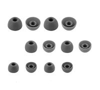 Adam Victor 6 Pairs Silicone Replacement Earbuds Tips Eartips Compatible with Beat Studio Buds + / 12PCS Ear Buds EarTips, S/M/L 3 Size, Gray (Boxed) 713dg6p