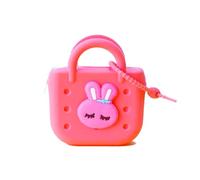 Adam Victor Creativity Design Handbag Purse- Lovely Key Pouch Wallet, Credit Card Money Bag, Gift for Girls, Women, Party Favors, Red