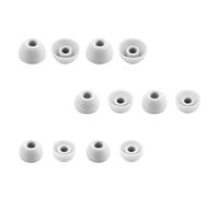 Adam Victor Replacement Earbuds Tips Silicone Eartips Compatible with Beats Studio Buds + / Fit in Case Buds Tips,6 Pairs S/M/L 3 Size (White) 713s6p