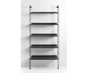 Adam Wood Shelf medium black ash Kartell - 8058967309867