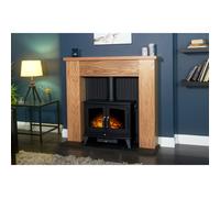 Adam Woodhouse Electric Stove in Black