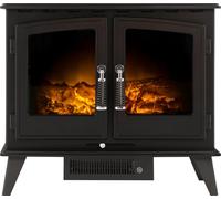 Adam Woodhouse Electric Stove in Black