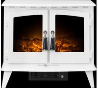 Adam Woodhouse Electric Stove in Pure White Adam Fires & Fireplaces White One Size