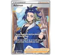 Adaman 181/189 Rare Ultra Pokemon Card (SWSH Astral Radiance) + 1x TitanCards® Toploader
