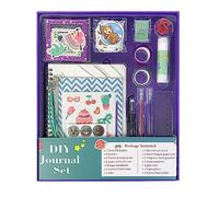 Adamantite Girl Gifts DIY Journal Kit - 70 Pcs,Suitable for Girls Aged 8-14- Cool Gifts,Girls Cute Art - Scrapbook & Diary Supplies Set- Holiday Gifts,Birthday Gifts,Back-to-School Gifts,Gift