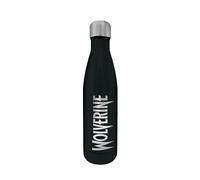 Adamantium Water Bottle Marvel Black One Size