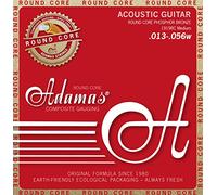 Adamas Akustik-Gitarren Saiten Historic Reissue Phosphor Bronze Round Core Satz Medium .013-.056 - 1919RC
