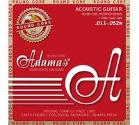 Adamas Akustik-Gitarren Saiten Historic Reissue Phosphor Bronze Round Core Satz Super Light .011-.052 - 1749RC