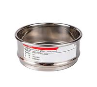 Adamas-Beta φ10×4.5cm 250 Mesh 304 Stainless Lab Sieves Economy Test Sieve 304 Stainless Steel Wire Cloth（0.061mm）