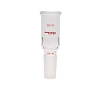 Adamas-Beta Glass Reducing Connecting Adapter from 29/42 Outer to 24/40 Inner Glass Joint Lab Glassware