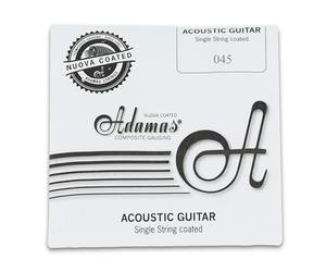 Adamas Single Strings for Acoustic Guitar Nuova Coated Phosphor Bronze Coated .045"/1.14mm wound