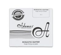 Adamas Single Strings for Acoustic Guitar uncoated Plain - Bare Steel Strings .011"/0, 28mm