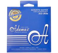 Adamas Strings for Acoustic Guitar Nuova Phosphor Bronze Coated Light .012-.053 1818NU