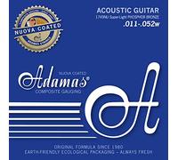 Adamas Strings for Acoustic Guitar Nuova Phosphor Bronze Coated Super-Light .011-.052 1749NU