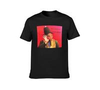 ADAMF WRNNUP Aiya Men's Captain Beefheart Trout mask Replica T Shirt L Black