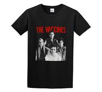 ADAMF WRNNUP Men's Casual Funny Vaccines Coming of Age T-Shirts Black XL