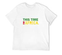 ADAMF WRNNUP Men's Helenmoran Women This Time for Africa (Waka Waka) Custom T-Shirts White M