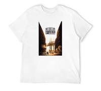 ADAMF WRNNUP Men's Veto Once Upon A Time in America V2, Poster, 1984, T-Shirts White M