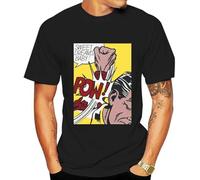 ADAMF WRNNUP Roy Lichtenstein T-Shirt Pop Art Retro Comic Warhol Sweet Dreams Baby! L Black