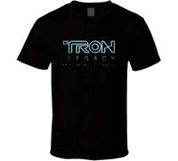 ADAMF WRNNUP Tron Legacy Logo Movie T Shirt Black XL