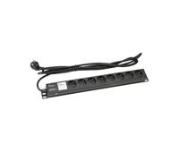 ADAMHALL 87478 - 19" Power Strip 8-Fold, French Standard