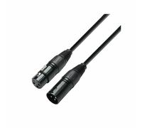 Adam Hall 3 Star Series 15m XLR Male to XLR Female DMX Cable