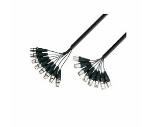 ADAMHALL Multicore Cable 8X XLR Male To 8X XLR Female 5M