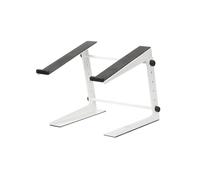 White DJ Laptop Stand Heavy Duty Metal Club Venue Disco