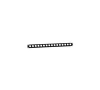 Adam Hall U-shaped Rack Panel 1 U for 16 XLR Sockets