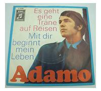 ADAMO - ADAMO es geht eine trane auf reisen/mit dir beginnt mein leben SP 7" Columbia