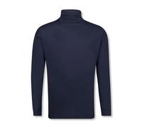 ADAMO Longsleeve for Men Comfort FIT in Royal Blue with Turtle Neck up to Size 12XL