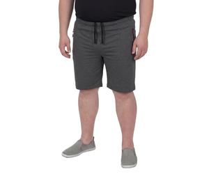 ADAMO Oversized Jogging Shorts for Men 2XL-14XL, Size:4XL, Colour:Anthra Mottled