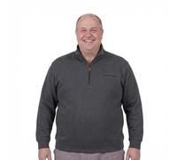 ADAMO Oversized Men's Troyer 2XL-14XL, Size:10XL, Colour:Anthra Mottled