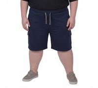 ADAMO SweatShorts with Cargo Pockets in Plus Sizes up to 14XL for Men, Size:10XL, Colour:Navy