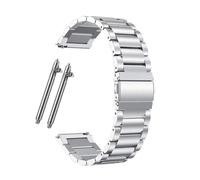 ADAMO Ultra Luxury Stainless Steel Metal Chain Strap for Amazfit GTS2 Mini, Amazfit Bip/BipU/Pro/Lite, BipS, Amazfit GTS/2/2e, GTR Galaxy Watch Active 2, 22 MM, Stainless Steel