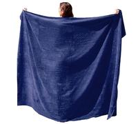 ADAMO XXL Oversized Beach & Bath Towel - 155 x 220 cm or 100 x 220 cm, Blue