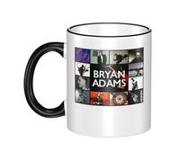 Adams Canadian Rock Singer Bryan Ceramic Coffee Mugs Drinking Mugs for Water and Milk Ceramic Coffee Cups with Handle