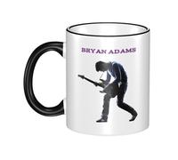 Adams Canadian Rock Singer Bryan Ceramic Coffee Mugs Drinking Mugs for Water and Milk Ceramic Coffee Cups with Handle
