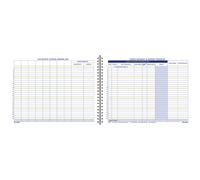 Adams Check Payment and Deposit Register, 8-1/2" x 11", 44 Pages (AFR60), White