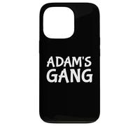 Adam's Gang First Name Adam Bachelor Party Wedding Case for iPhone 13 Pro