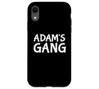 Adam's Gang First Name Adam Bachelor Party Wedding Case for iPhone XR